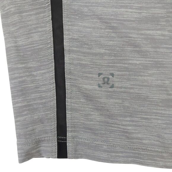 Lululemon Pace Breaker Short Mens Large Gray 9" Lined Performance Gym Running - Picture 8 of 11